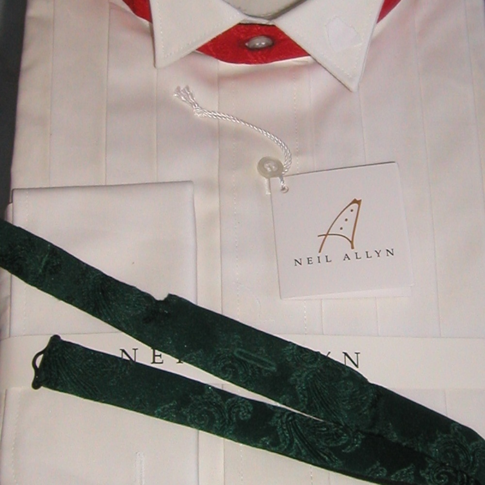 Men Formal Cravat Party Ascot Cummerbund Neck Bow